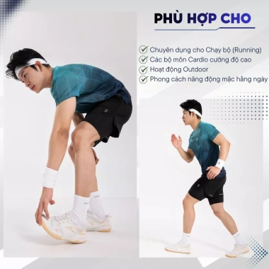 Áo Thun Thể Thao Pace Runner LADOS-9.263 - Thun Mè Vuông Co Giãn, Thấm Hút Mồ Hôi, Thoải mái