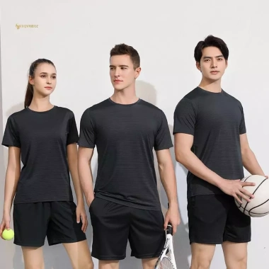 Áo Thun Thể Thao Unisex Màu Thời Trang Tay Ngắn Dạo Phố Mùa Hè 73.116 VND 4