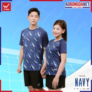 Áo Thun Thể Thao Wika Poise- Thấm Hút Nhanh, Cầu Lông & Bóng Chuyền, 160.000 VND