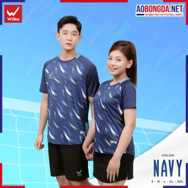 Áo Thun Thể Thao Wika Poise- Thấm Hút Nhanh, Cầu Lông & Bóng Chuyền, 160.000 VND