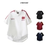 Áo Thun Thêu 09 Cổ Tim 2 Sọc Line Unisex Cotton UTEESTUDIO Giá 174k