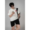 Áo Thun Thêu 09 Cổ Tim 2 Sọc Line Unisex Cotton UTEESTUDIO Giá 174k 5