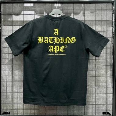 Áo thun thời trang A Bathing Ape đa màu, phong cách streetwear, giá chỉ 90.000₫ 5