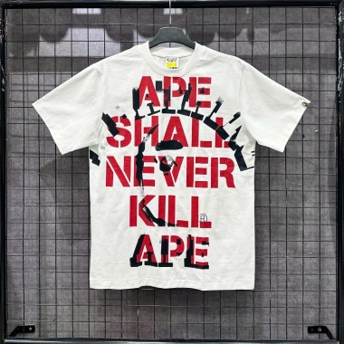 Áo thun thời trang A Bathing Ape đa màu, phong cách streetwear, giá chỉ 90.000₫ 8