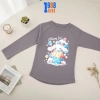 Áo thun thu đông 1.988Kids giữ nhiệt cotton cho bé gái - Hình Happy Ice Cinnamoroll đa màu, giảm giá 112k 3