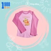 Áo thun thu đông dài tay bé gái in Capybara, cotton Borip mềm mại, mã TED029, chỉ 80.000 VND