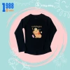 Áo thun thu đông dài tay bé gái in Capybara, cotton Borip mềm mại, mã TED029, chỉ 80.000 VND 3
