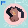 Áo thun thu đông dài tay bé gái in Capybara, cotton Borip mềm mại, mã TED029, chỉ 80.000 VND 8