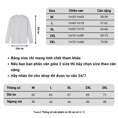 Áo Thun Thu Đông Nam Dài Tay Cổ Tròn Cotton Mềm Mại Co Giãn Giữ Nhiệt - Giá chỉ 99.000₫