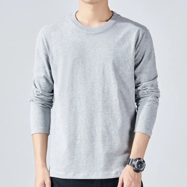 Áo Thun Thu Đông Nam Dài Tay Cổ Tròn Cotton Mềm Mại Co Giãn Giữ Nhiệt - Giá chỉ 99.000₫