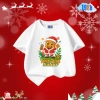 Áo thun trắng Tung Tung Tung Sahur Christmas - áo cotton cho bé, 90.000₫ 3