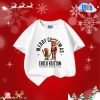 Áo thun trắng Tung Tung Tung Sahur Christmas - áo cotton cho bé, 90.000₫ 7