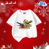 Áo thun trắng Tung Tung Tung Sahur Christmas - áo cotton cho bé, 90.000₫ 10