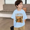 Áo thun trẻ em 100% cotton DREAMY BABY ngắn tay họa tiết thoải mái - giảm giá 86k 4