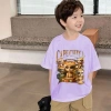 Áo thun trẻ em 100% cotton DREAMY BABY ngắn tay họa tiết thoải mái - giảm giá 86k 10