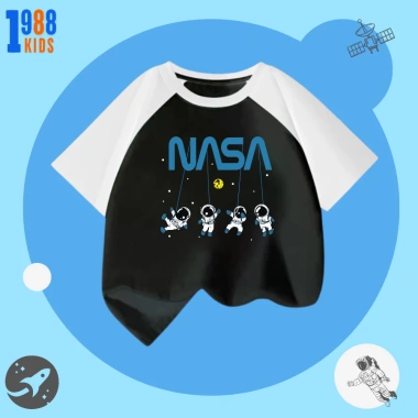 Áo thun trẻ em 1.988Kids NASA cotton co giãn 4 chiều mát nhẹ, dành cho bé - Giá 90.000đ