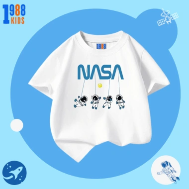 Áo thun trẻ em 1.988Kids NASA cotton co giãn 4 chiều mát nhẹ, dành cho bé - Giá 90.000đ