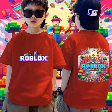 Áo thun trẻ em 8 màu cotton mềm hợp xu hướng Roblox - Giá chỉ 85.999 VND 8