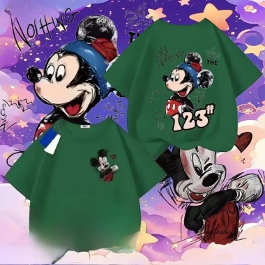 Áo thun trẻ em Buzz Lightyear mát mẻ cotton thấm hút, size 90-150, màu đa dạng – Giá chỉ 143.332đ 5