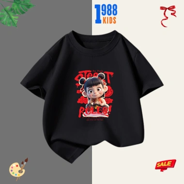Áo thun trẻ em cao cấp in Na Tra sắc nét, cotton co giãn, size 1-8 tuổi, giá 108.000 VND (giảm từ 135.000 VND) 4 Áo thun trẻ em cao cấp in Na Tra sắc nét, cotton co giãn, size 1-8 tuổi, giá 108.000 VND (giảm từ 135.000 VND) 4