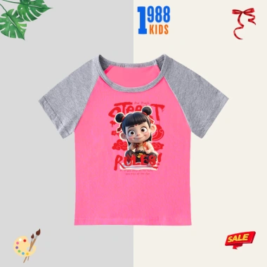 Áo thun trẻ em cao cấp in Na Tra sắc nét, cotton co giãn, size 1-8 tuổi, giá 108.000 VND (giảm từ 135.000 VND)
