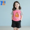 Áo thun trẻ em Capybara Bí Ngô nhiều màu cotton mát, thoáng khí, size 15-40kg TE135 giá ưu đãi 90.000₫ 2
