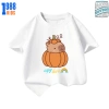 Áo thun trẻ em Capybara Bí Ngô nhiều màu cotton mát, thoáng khí, size 15-40kg TE135 giá ưu đãi 90.000₫ 5
