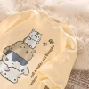 Áo Thun Trẻ Em Hình Mèo Hàn Quốc Cổ Tròn 100% Cotton - Giá giảm còn 143.332đ 7