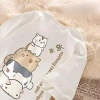 Áo Thun Trẻ Em Hình Mèo Hàn Quốc Cổ Tròn 100% Cotton - Giá giảm còn 143.332đ 8