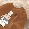 Áo Thun Trẻ Em Hình Mèo Hàn Quốc Cổ Tròn 100% Cotton - Giá giảm còn 143.332đ 9