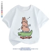 Áo thun trẻ em họa tiết Capybara dễ thương - thời trang hoạt hình, giá chỉ 100.333đ 8