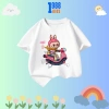 Áo Thun Trẻ Em In Hình Bé Gái LaBuBu Xe Máy Cotton 15-40kg Mã TE122 Giá 90.000 VND