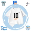 Áo thun trẻ em Messi in hình số 10 cotton thoáng mát mùa hè size 15-40kg giá 90k 2
