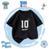 Áo thun trẻ em Messi in hình số 10 cotton thoáng mát mùa hè size 15-40kg giá 90k 3