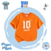 Áo thun trẻ em Messi in hình số 10 cotton thoáng mát mùa hè size 15-40kg giá 90k 6