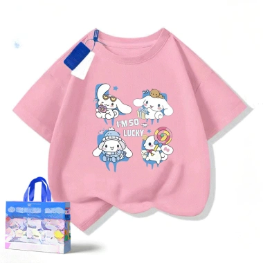 Áo thun trẻ em Sanrio hoạt hình Nhật Bản, nửa tay đáng yêu - giảm còn 100.333 VND