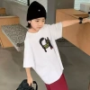 Áo Thun Trẻ Em Unisex 100% Cotton Cổ Tròn Ngắn Tay 2-14 Tuổi Giá 143.332 VND 3