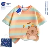 Áo thun trẻ em Unisex họa tiết Capybara NASA – xu hướng 2.025, giao ngay, 89.000₫