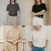 Áo Thun Trơn Cổ Tròn Tay Ngắn Teenie - Ảnh Tự Chụp, Giá Ưu Đãi 230.000 VNĐ 2