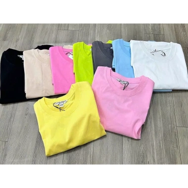 Áo Thun Trơn Cổ Tròn Tay Ngắn Teenie - Ảnh Tự Chụp, Giá Ưu Đãi 230.000 VNĐ 6