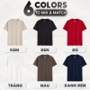Áo thun trơn tay ngắn LADOS-19.233 cotton 100% mát mẻ, thấm hút mồ hôi, co giãn 4 chiều - giảm giá 21% chỉ 144.000₫ 3