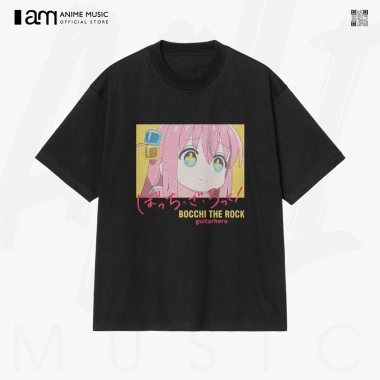 Áo thun unisex Bocchi The Rock Hitori Gotoh Kawaii Oversized 100% cotton ngắn tay - 220.000₫
