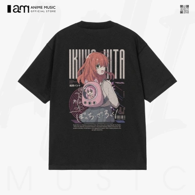 Áo thun Unisex Bocchi The Rock Ikuyo Kita Oversized 100% Cotton ngắn tay - Giá chỉ 240.000đ