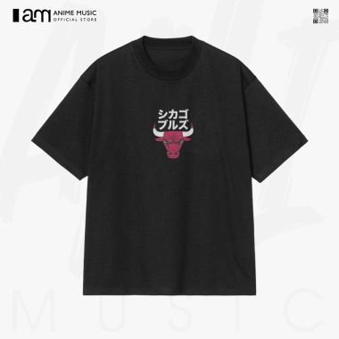 Áo thun Unisex Chicago Bulls Oversized 100% Cotton ngắn tay - Giá 240.000 VND, giảm 48.000, siêu thoải mái