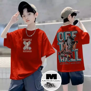 Áo thun unisex cổ tròn phong cách thể thao skateboarding cho thiếu niên Giá 143,332₫ 2