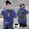 Áo thun unisex cổ tròn phong cách thể thao skateboarding cho thiếu niên Giá 143,332₫ 5