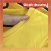 Áo thun unisex cổ tròn tay ngắn màu vàng - FREE thiết kế in ấn, giá 38.000đ 4