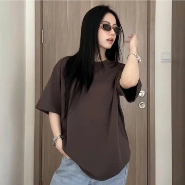 Áo thun unisex cotton hai chiều mềm mát, trơn, giảm giá 16% chỉ 107.730₫