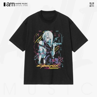 Áo thun Unisex Cyberpunk Edgerunners Lucy Oversized 100% Cotton ngắn tay giá 220k