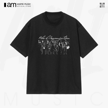 Áo thun Unisex Detective Conan Black Organization Oversized 100% Cotton ngắn tay giá ưu đãi 220k